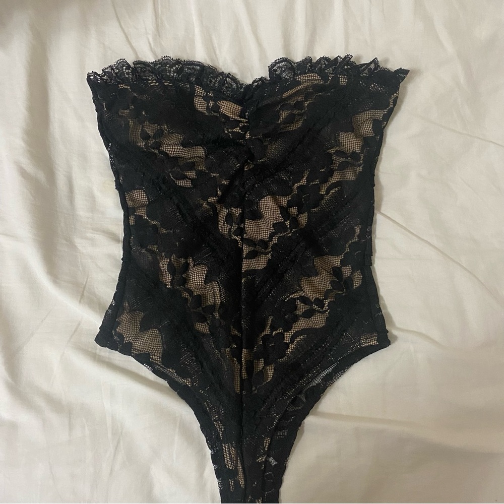 Black Lace Bodysuit